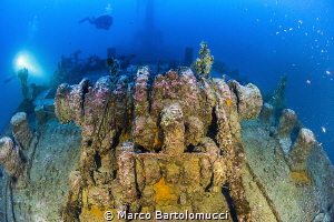 KT Nazi Wreck - Agropoli Italy by Marco Bartolomucci 